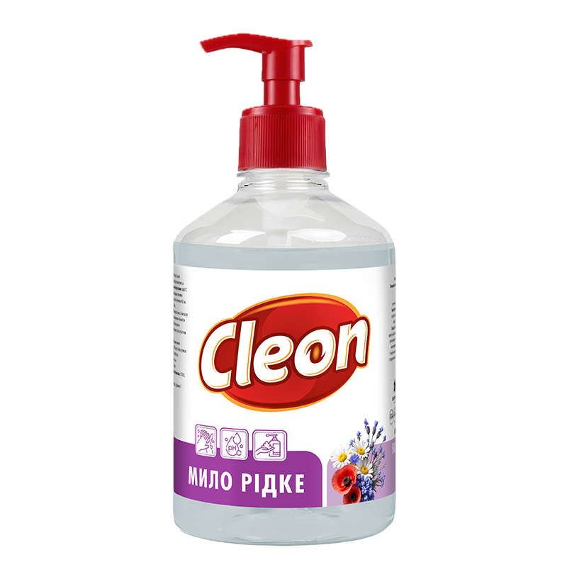 25515261 Cleon Мило рідке Optima Польові квіти, 0,5 л